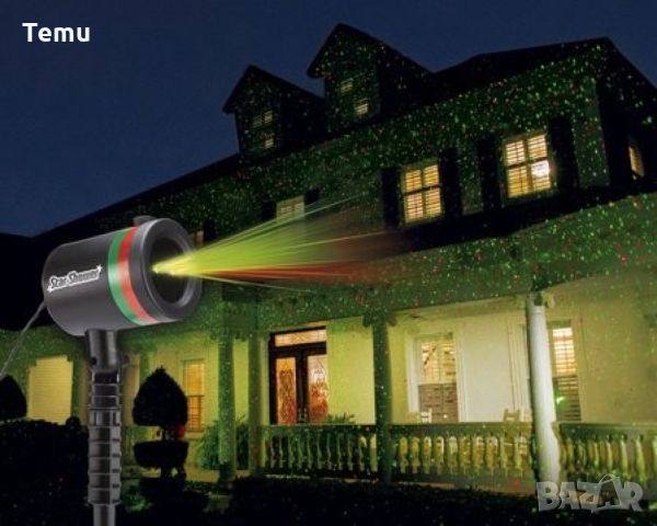 Лазерен прожектор Проектор за Коледна украса "Коледна лазерна лампа с Празнична светлина", снимка 10 - Други - 45702371