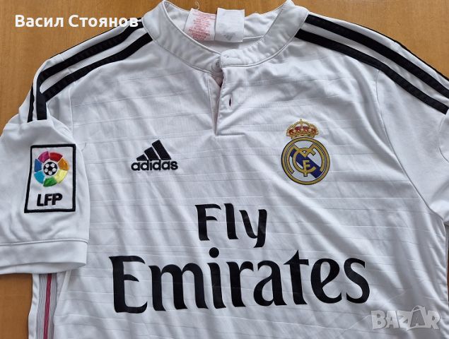 Реал Мадрид / Real Madrid Adidas 2014-2015г. - за ръст 164см., снимка 2 - Фен артикули - 45765602