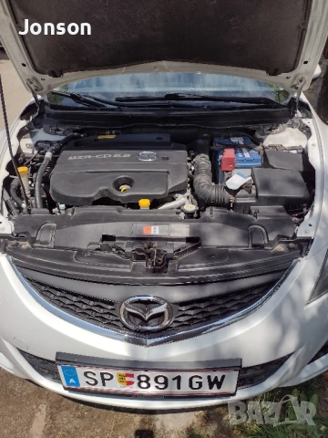 Mazda 6 2,2 MZR 129к.с Комби, снимка 6 - Автомобили и джипове - 51210887