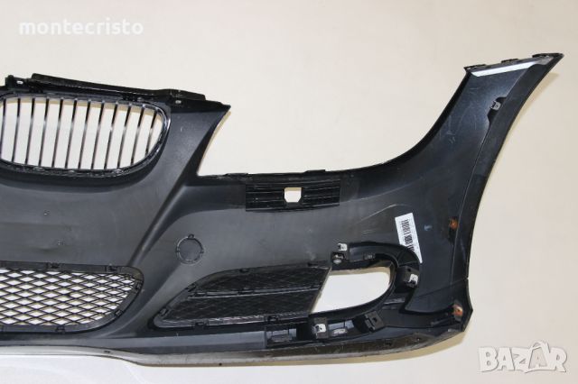 Предна броня BMW E90 E91 facelift Serie 3 (2008-2013г) 51117143745 51117204248 с отвори за пръскалки, снимка 16 - Части - 46062739