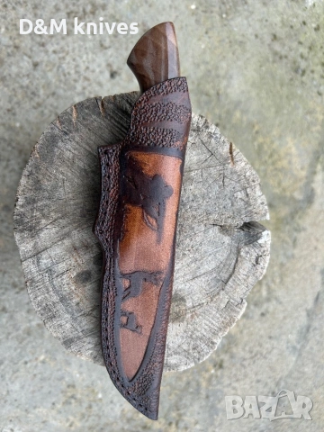 Ръчно изработен ловен нож, снимка 8 - Ножове - 53435242