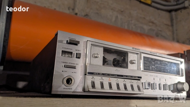 Микрокасетен дек Sanyo RD-XM1 , снимка 6 - Декове - 53122084