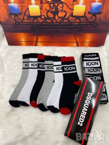 чорапи в кутия fendi calvin klein louis vuitton , снимка 18 - Дамски чорапи - 51442117