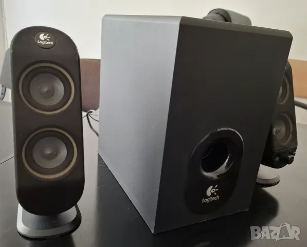 Аудиосистема Logitech X-230, геймърски слушалки Razer Piranha и високоговорители Philips MMS 121/00, снимка 4 - Тонколони - 48503341