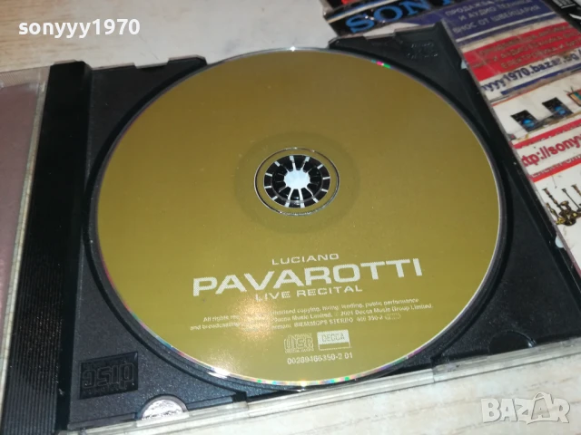LUCIANO PAVAROTTI CD 2905250336, снимка 2 - CD дискове - 50465254