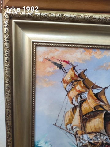 Морски пейзаж , снимка 5 - Картини - 51439206