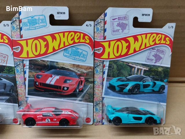 Колички Hot Wheels / Хот Уилс - 5 модела / 014, снимка 6 - Коли, камиони, мотори, писти - 53146300