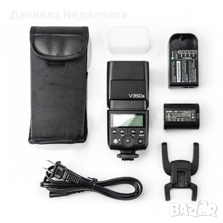 Светкавица Godox V350S Ving Camera Flash Kit, снимка 3 - Светкавици, студийно осветление - 53161060
