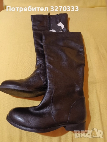 Дамски ботуши от естествена кожа , снимка 2 - Дамски ботуши - 52252164