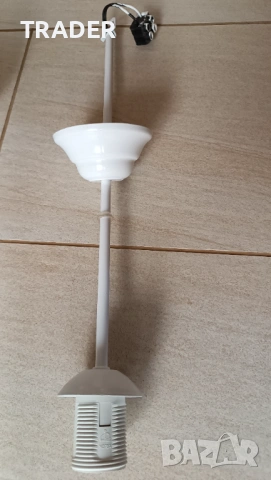 Пендел бял, тръбен,  Е27, 230V  спот насочена светлина двойка , снимка 10 - Други - 33409683