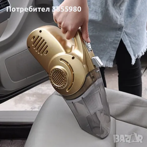 Преносима авто - прахосмукачка 100W AUTO CLEAN5B, снимка 4 - Прахосмукачки - 47426336