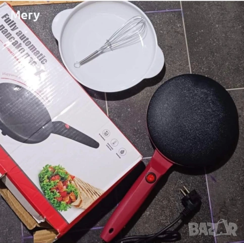 Електрически тиган за палачинки и пролетни рулца. 