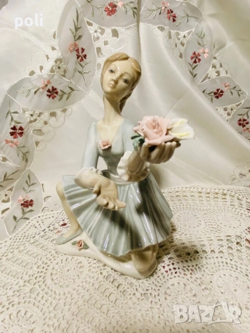 порцеланова статуетка , снимка 5 - Статуетки - 53110465