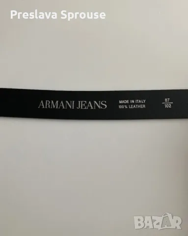 Колан Armani Jeans, снимка 2 - Колани - 47241424