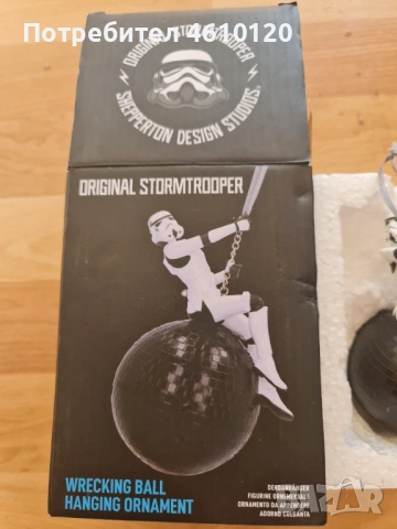 Колекционерска фигурка Star Wars, ръчно оцветена, снимка 8 - Колекции - 53666118