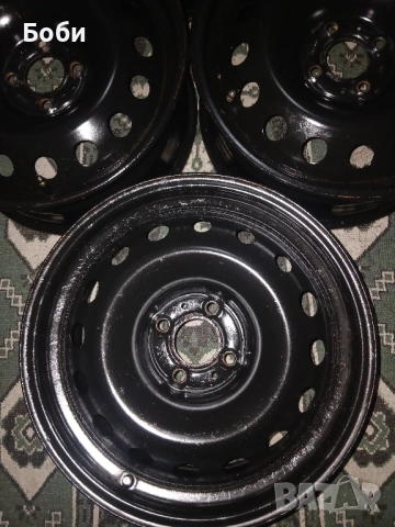 16цола стоманени джанти дачая,рено оем, снимка 2 - Гуми и джанти - 52341331