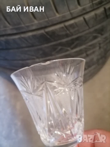 СТАРИ КРИСТАЛНИ ЧАШИ, снимка 13 - Сервизи - 40834828