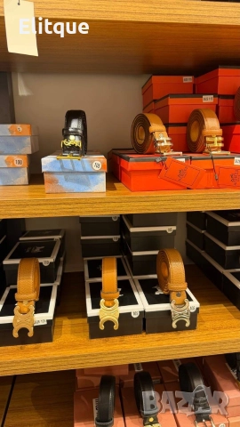 колани от естествена кожа в кутия celine louis vuitton hermes loewe , снимка 10 - Колани - 52907852