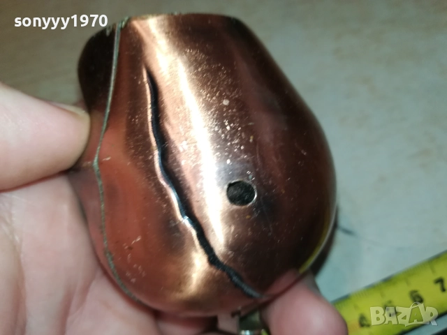 МЕТАЛЕН ЧЕРЕП-ЗАПАЛКА 1009251849LCHERY, снимка 6 - Антикварни и старинни предмети - 51670023