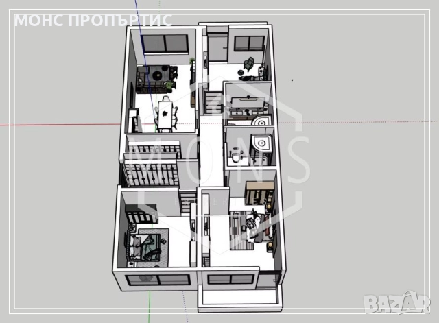 Четиристаен апартамент за продажба в гр. В. Търново , кв. "Бузлуджа"., снимка 3 - Апартаменти - 52738625