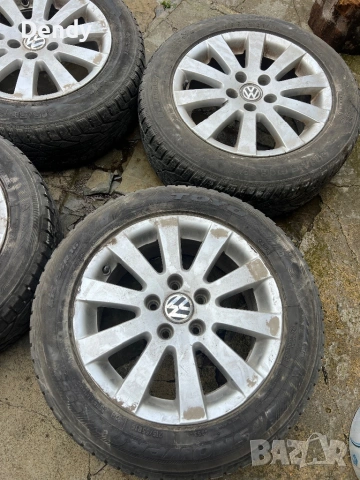 Джанти за vw със зимни гуми, снимка 3 - Гуми и джанти - 54111505