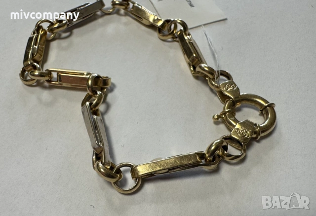 Златна гривна 4.98гр.20см.Намалена!!!, снимка 2 - Гривни - 53428968