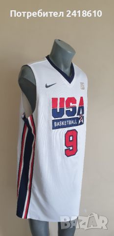 Nike Jordan #9 USA Dream Team 1992 Mens Size L ОРИГИНАЛ! МЪЖКИ Баскетболен ПОТНИК!, снимка 7 - Спортни дрехи, екипи - 45843305