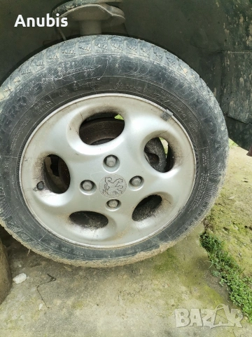 Джанти с зимни гуми 14 Пежо , снимка 3 - Гуми и джанти - 53709423