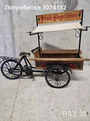 Ретро количка за плодове и зеленчуци, снимка 4 - Коли, камиони, мотори, писти - 52123185