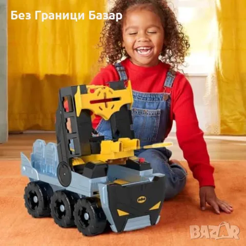 Нов Fisher-Price Imaginext Бат-Танк със светлини и звуци HVY04 играчка, снимка 8 - Коли, камиони, мотори, писти - 47508543