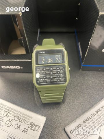 Мъжки часовник Casio CA-53WF-3BEF с гаранция, снимка 2 - Мъжки - 46658861