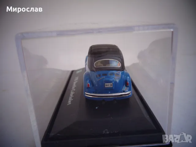 1:72 HONGWELL VW BEETLE ИГРАЧКА КОЛИЧКА МОДЕЛ, снимка 4 - Колекции - 47800738