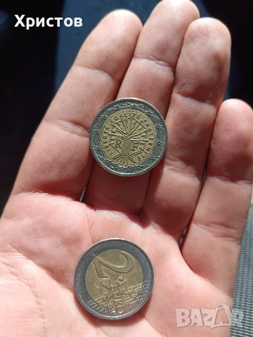 монета 2евро 2001година, снимка 2 - Антикварни и старинни предмети - 53655618