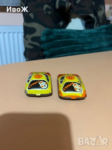 Стари ламаринени колички, снимка 2 - Колекции - 53685972