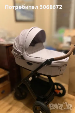 Комбинирана бебешка количка Stokke Trailz, снимка 1 - Детски колички - 49524367