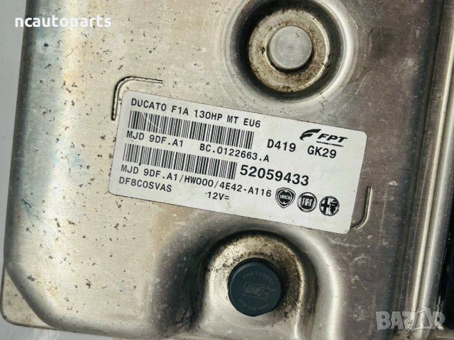 ECU Компютър за Фиат Дукато 2.3 Дизел Евро-6 FPT 52059433 2016, снимка 3 - Части - 52571196