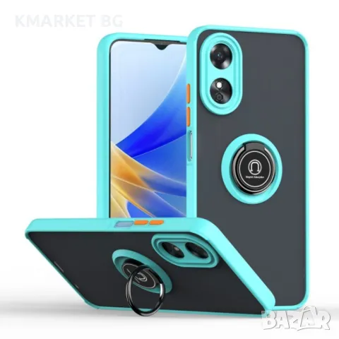 OPPO A17 4G Удароустойчив Ring Holder Калъф и Протектор, снимка 4 - Калъфи, кейсове - 49197618