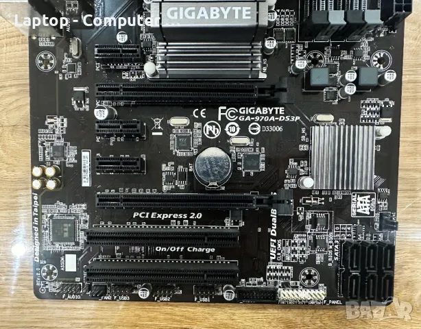 Дънна платка Gigabyte GA-970A-DS3P + Процесор AMD FX-6300 , снимка 2 - Дънни платки - 47856786