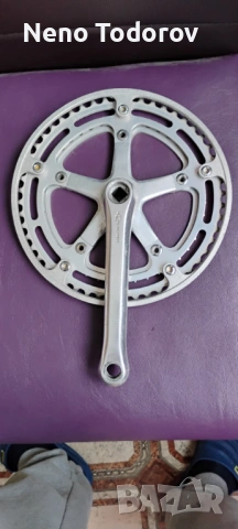 Курбели и дерайльор shimano-golden arrow, снимка 2 - Части за велосипеди - 53316361