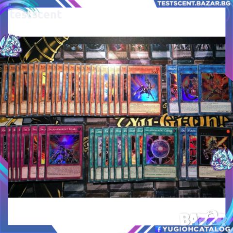 Готово тесте за игра Yu-Gi-Oh! Salamangreat Deck Ready to Play, снимка 5 - Карти за игра - 46726454