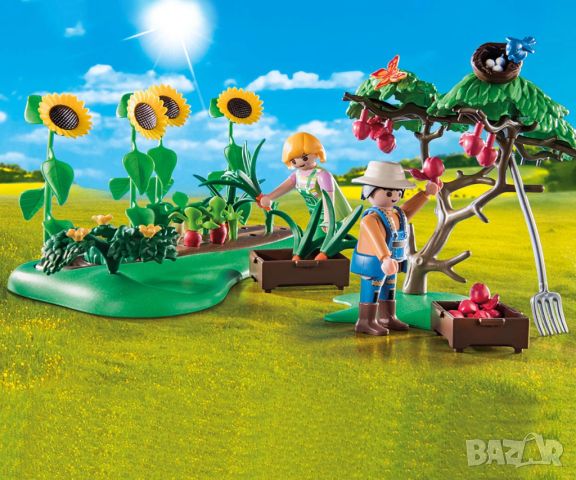 Playmobil - Стартов пакет: Зеленчукова градина, снимка 4 - Конструктори - 45659271