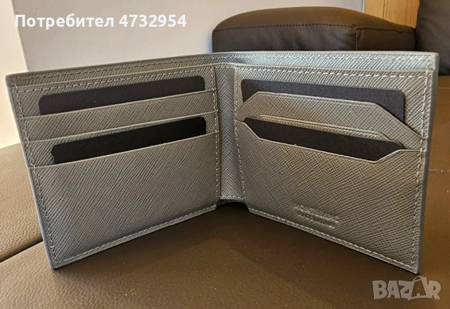 Кожен портфейл montblanc sartorial 6cc, снимка 3 - Портфейли, портмонета - 53415707