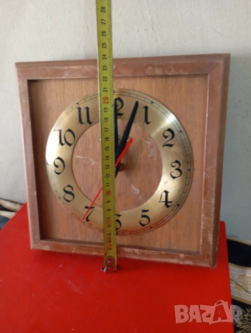 Винтидж часовник за стена, снимка 2 - Други ценни предмети - 54038078