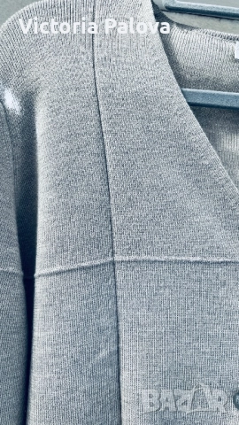 Стилна италианска жилетка нежен меринос, снимка 10 - Жилетки - 51632147