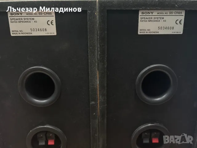 Тонколони Sony SS-CRB5, снимка 7 - Тонколони - 47991027