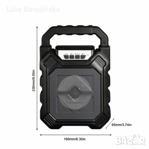 Преносим Bluetooth високоговорител Boom Box YD-668, снимка 7 - Тонколони - 49214824