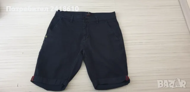 Blue de Genes Cotton  / Len Short Mens Size 29 - 31 ОРИГИНАЛ! Мъжки Къси Панталони!, снимка 11 - Къси панталони - 50209558
