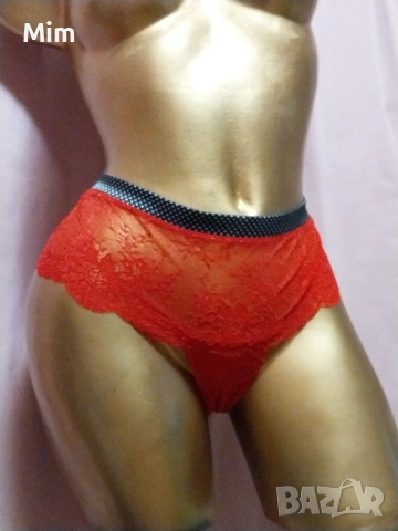 After Eden XL Червена дантелена бикина 