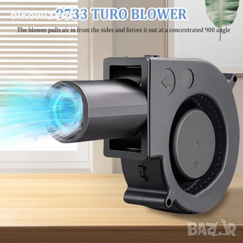 12V вентилатор с контрол на скоростта 97x97x33 мм НОВ, снимка 3 - Други инструменти - 53879808