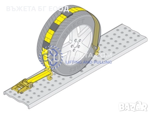 Триточкови колани за пътна помощ 50мм/5т, снимка 2 - Други машини и части - 33095026